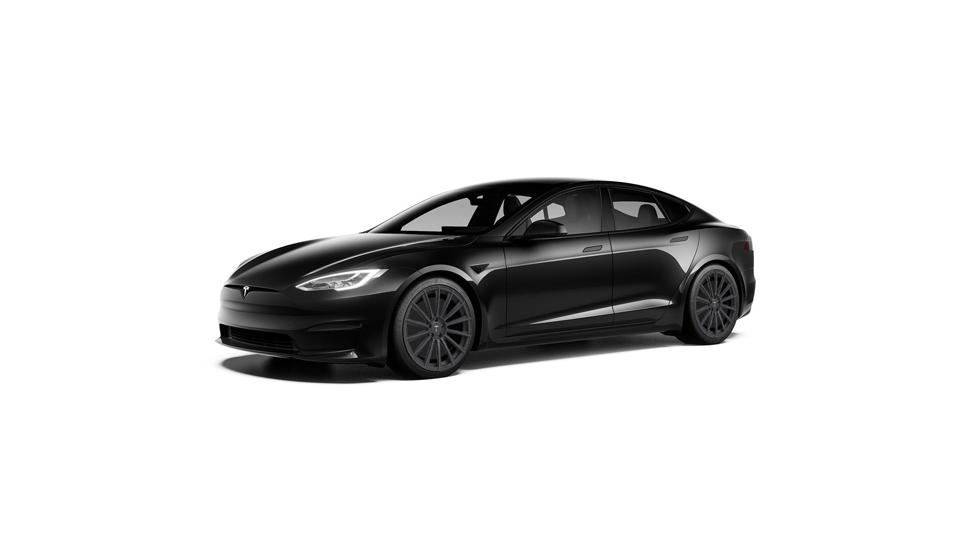 TS114 21" Tesla Model S Long Range & Plaid Wheel (Set of 4)