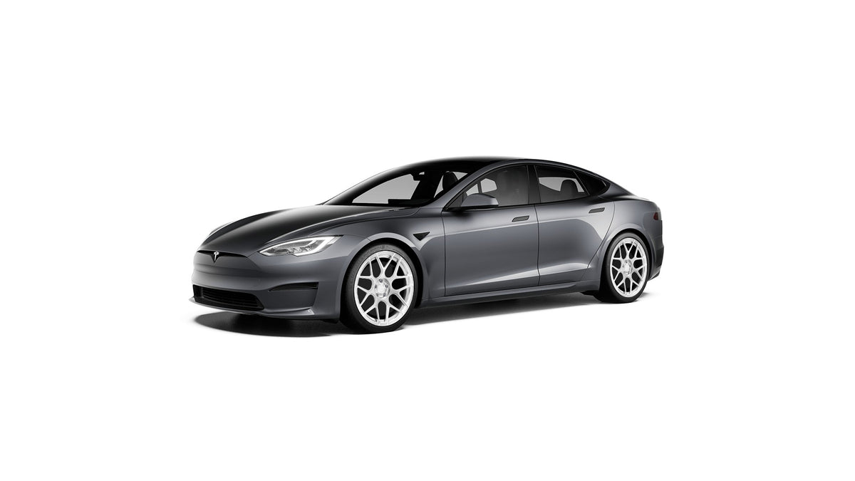 TS117 21&quot; Tesla Model S Long Range &amp; Plaid Wheel and Tire Package (Set of 4)