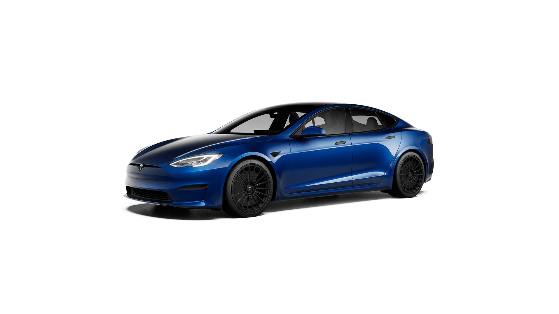 TS118 21" Tesla Model S Long Range & Plaid Wheel and Tire Package (Set of 4)