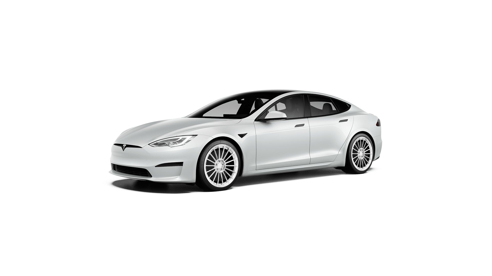 TS118 21" Tesla Model S Long Range & Plaid Wheel and Tire Package (Set of 4)