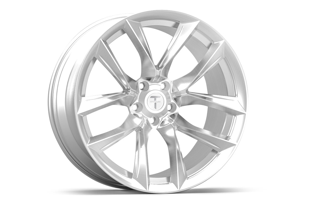 TSSF 21" Tesla Model Y Wheel and Tire Package (Set of 4)