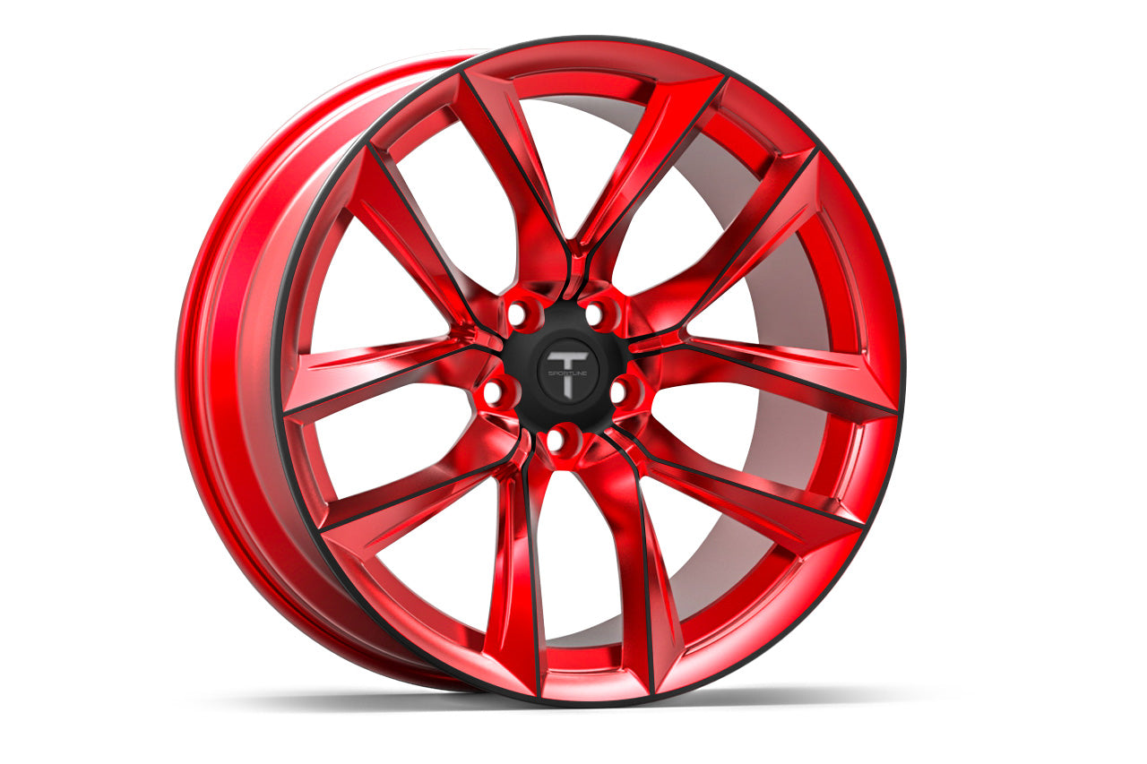 TSSF 21" Tesla Model S Long Range & Plaid Wheel (Set of 4)