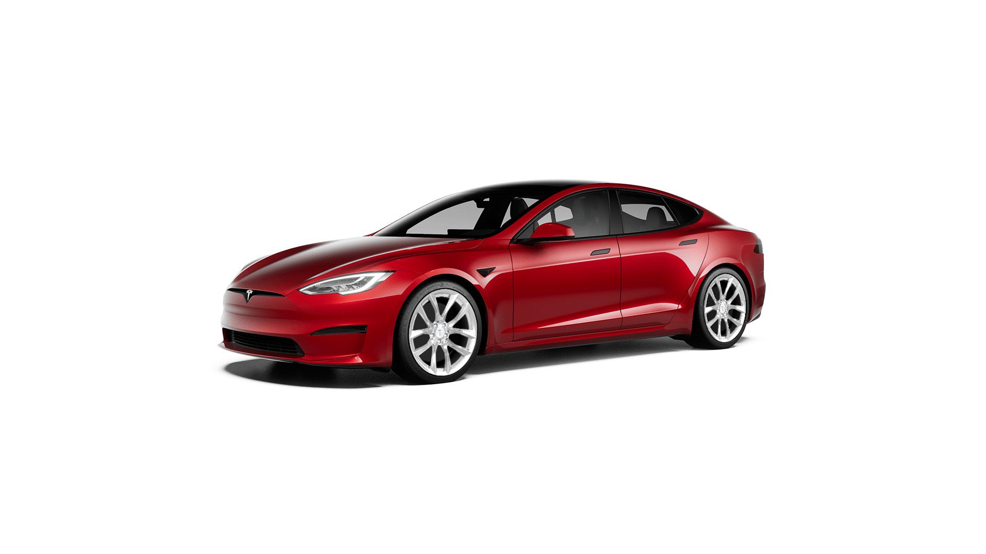 TSSF 21" Tesla Model S Long Range & Plaid Wheel and Tire Package (Set of 4)