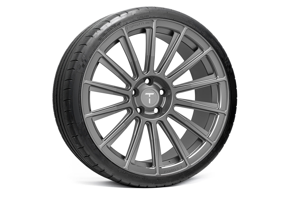 TY114 21" Tesla Model Y Wheel and Tire Package (Set of 4)