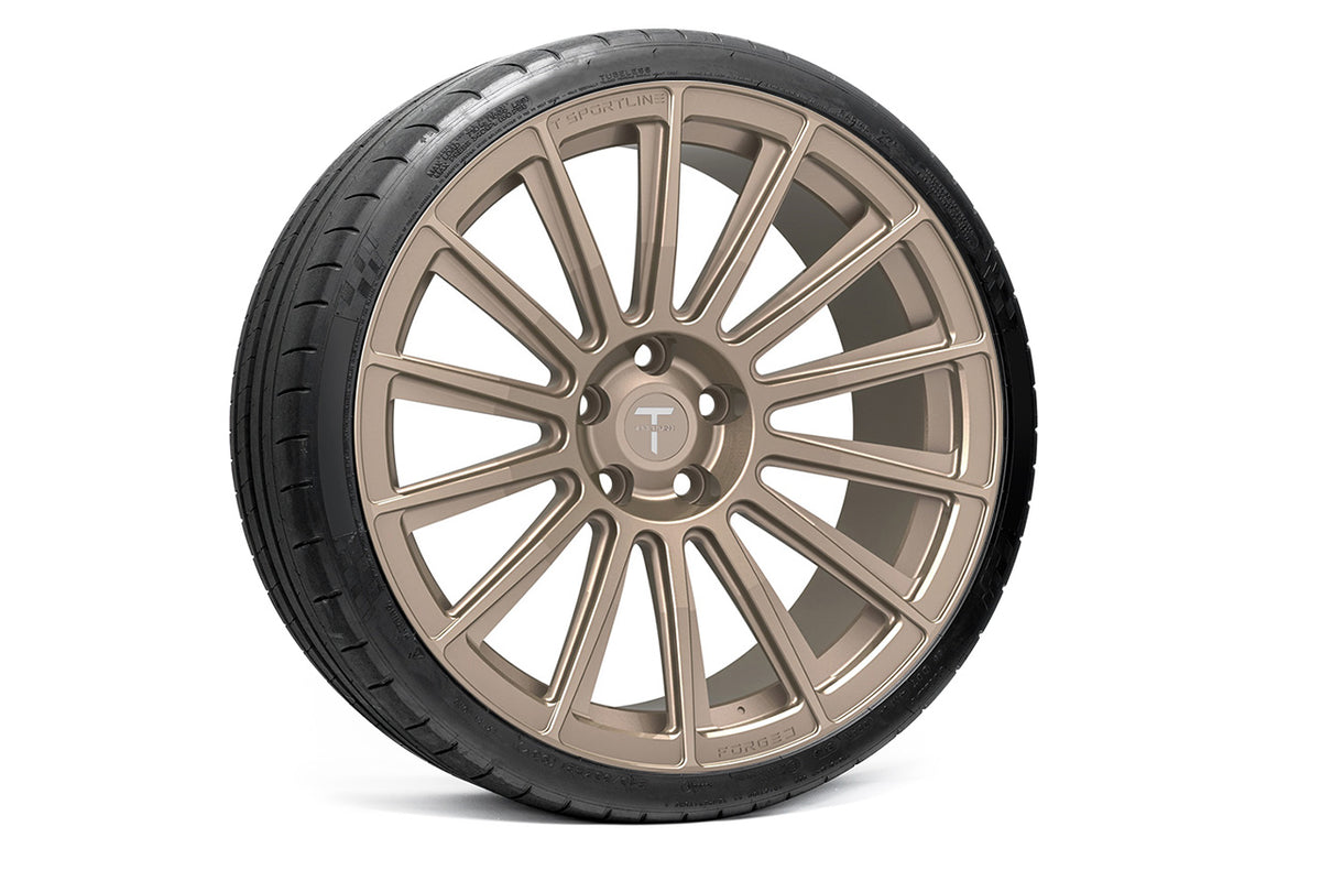 TS114 21&quot; Tesla Model S Wheel and Tire Package (Set of 4)