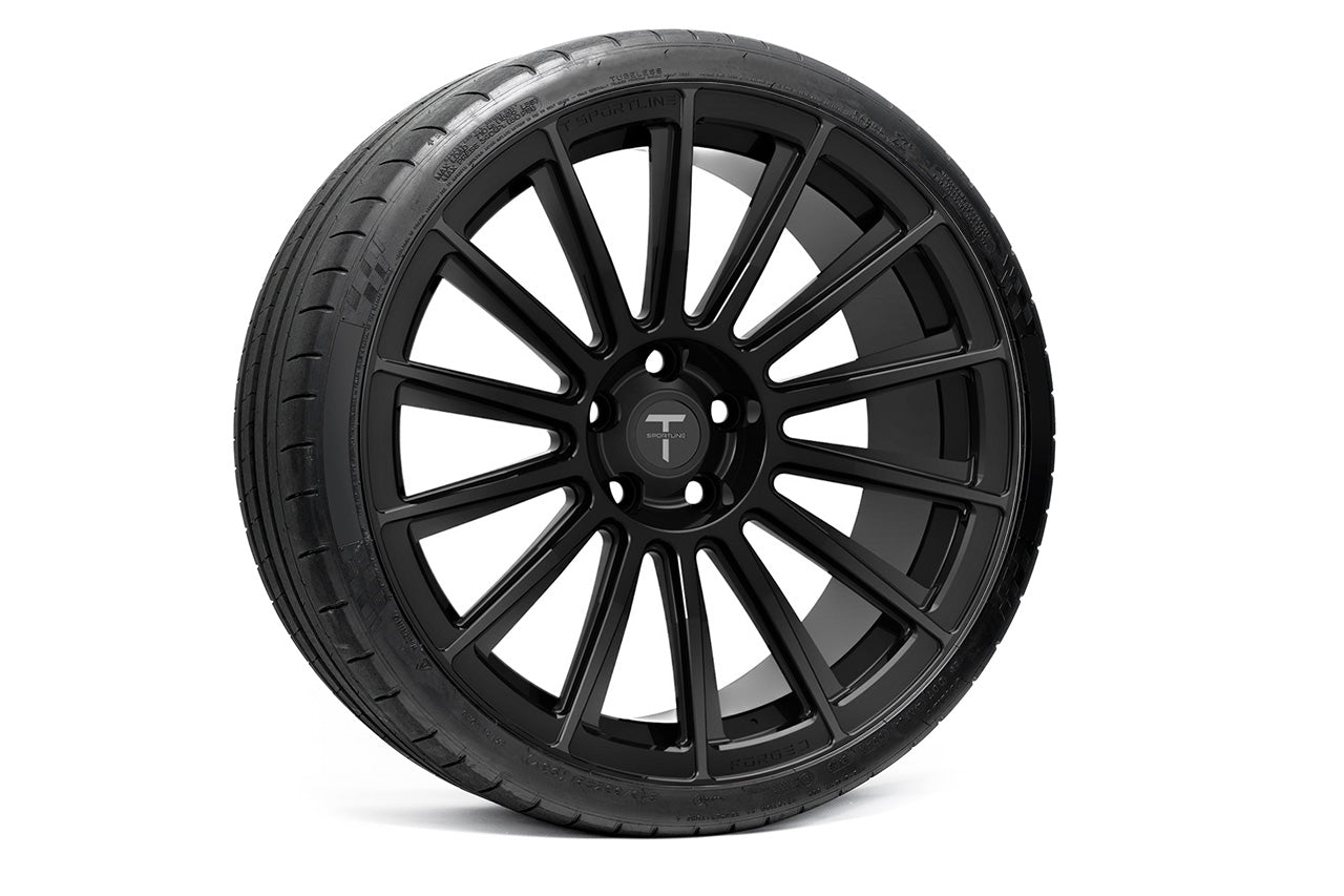 TY114 21" Tesla Model Y Wheel and Tire Package (Set of 4)