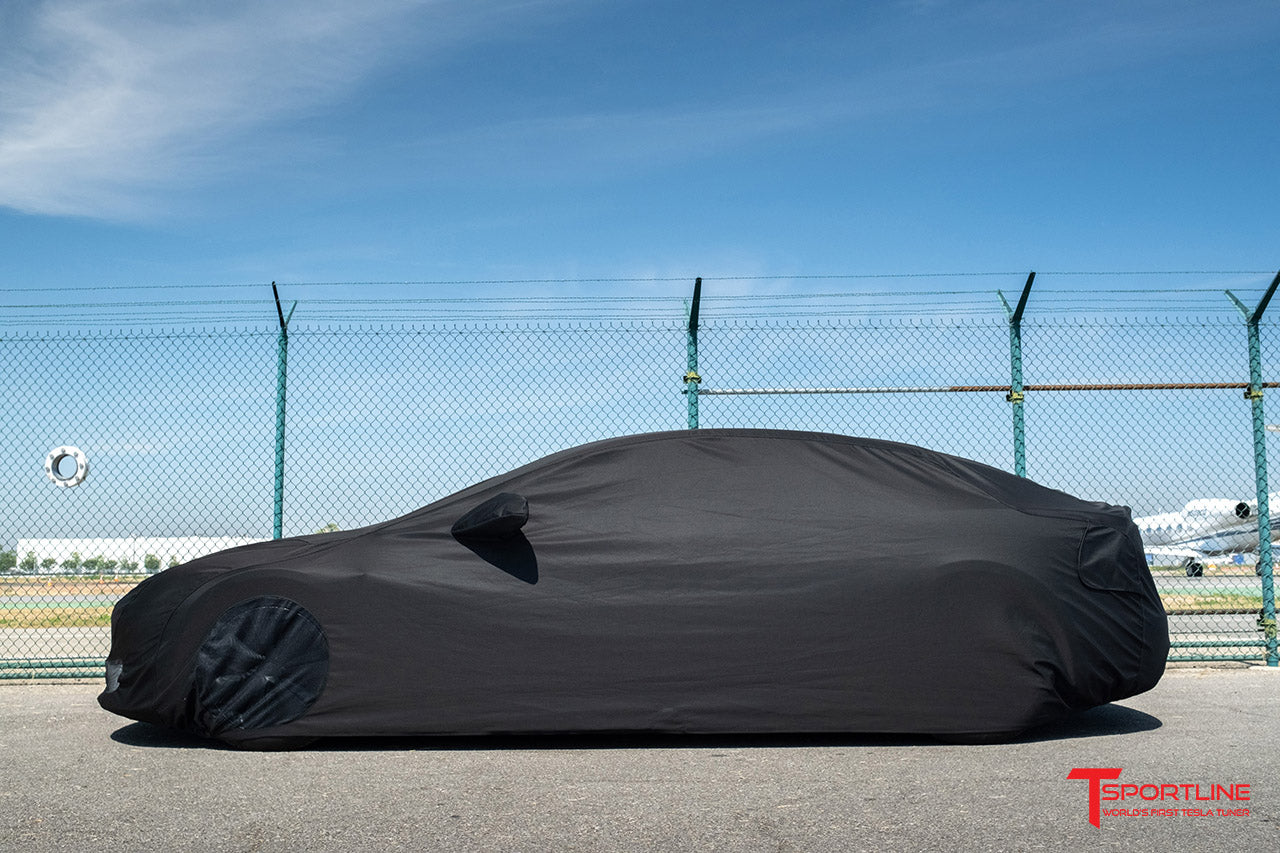Tesla Model S BlackMaxx Precision Tailored Fit Car Cover, Indoor / Outdoor
