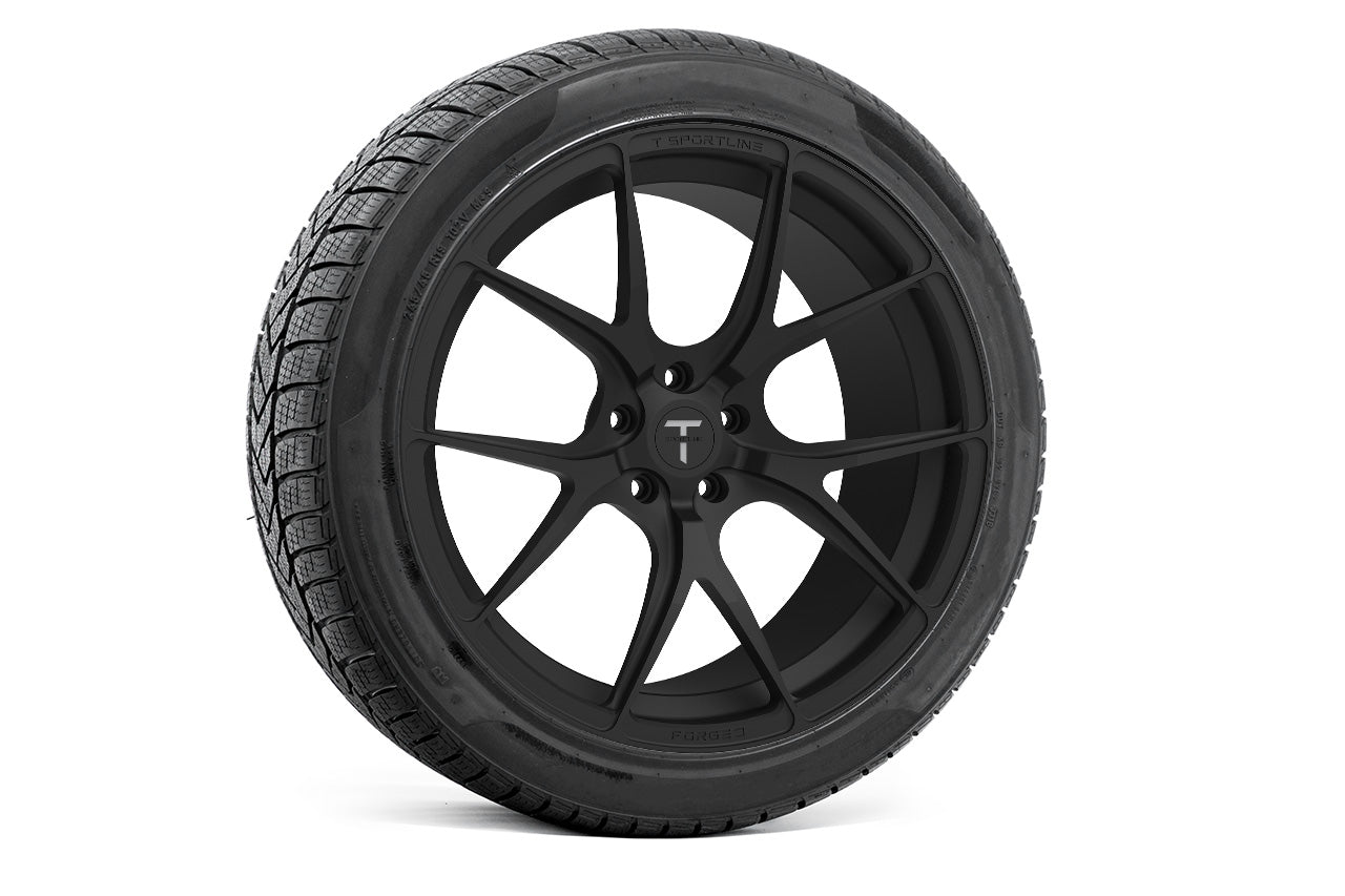 TS115 19" Tesla Model S Long Range & Plaid Wheel and Winter Tire Package (Set of 4)