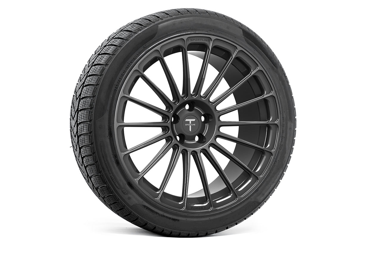TS118 19" Tesla Model S Long Range & Plaid Wheel and Tire Package (Set of 4)