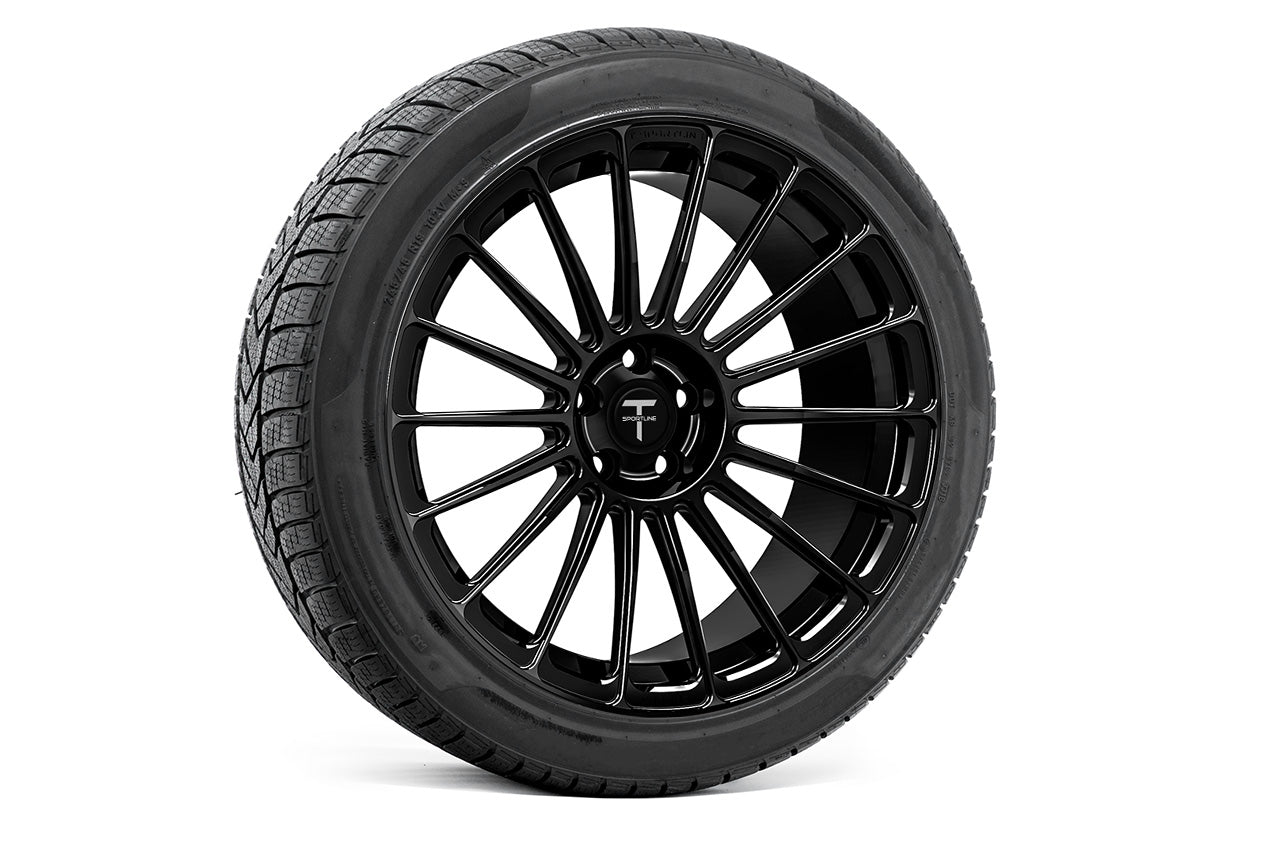 TS118 19" Tesla Model S Long Range & Plaid Wheel and Tire Package (Set of 4)