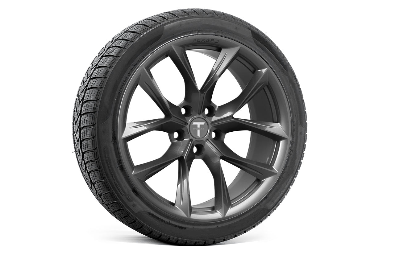 TSSF 19" Tesla Model S Long Range & Plaid Wheel and Winter Tire Package (Set of 4)