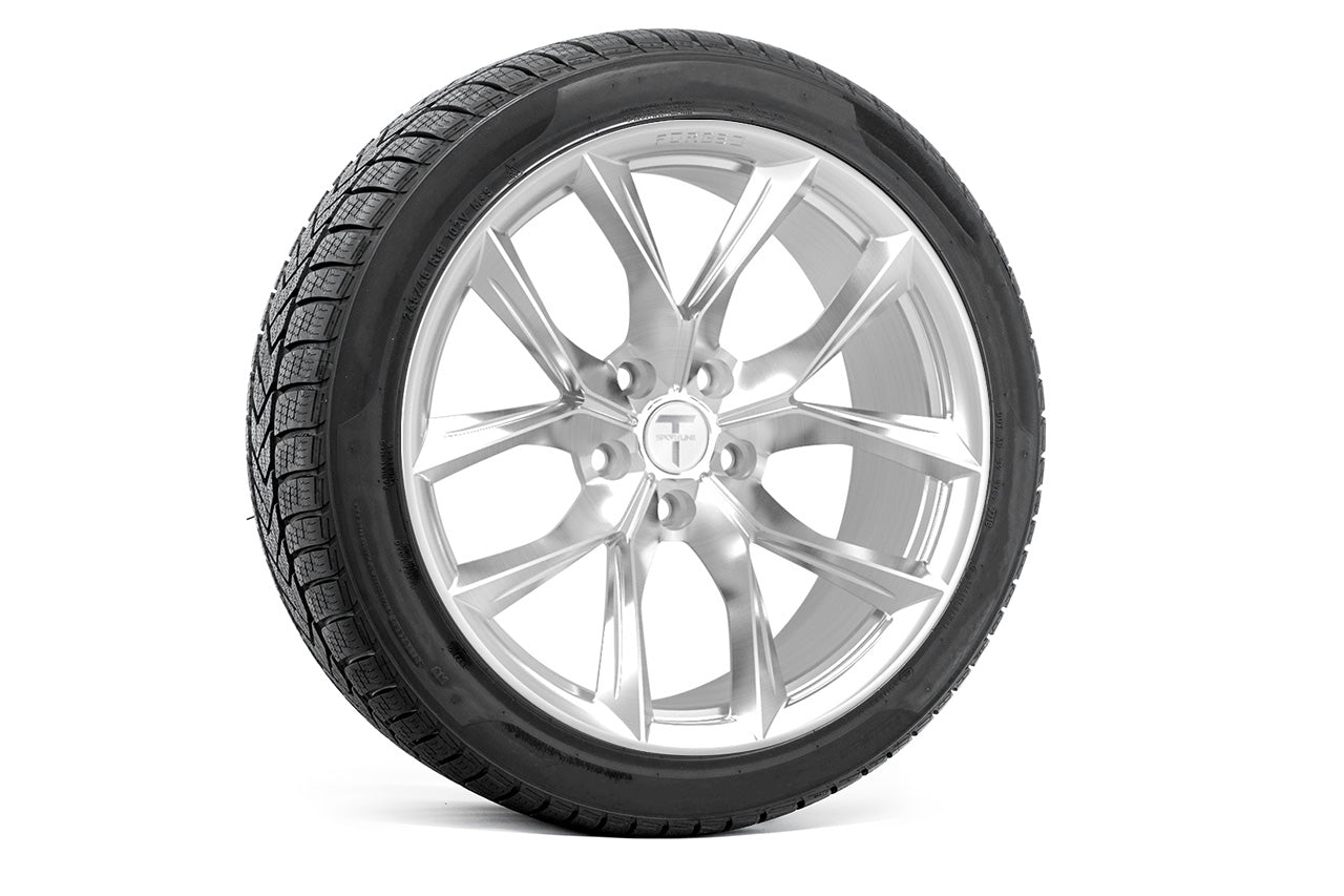 TSSF 19" Tesla Model S Long Range & Plaid Wheel and Winter Tire Package (Set of 4)