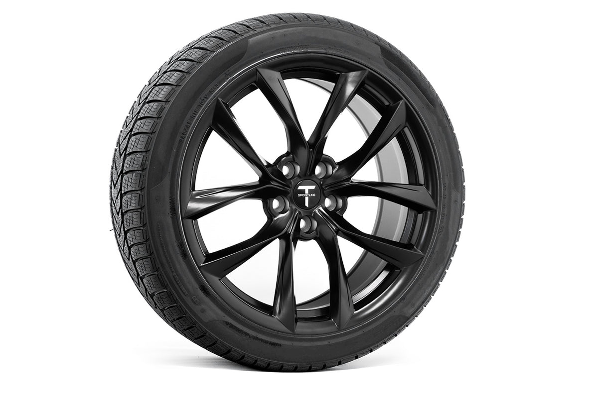 TSS 19&quot; Tesla Model S Long Range &amp; Plaid Wheel and Tire Package (Set of 4)