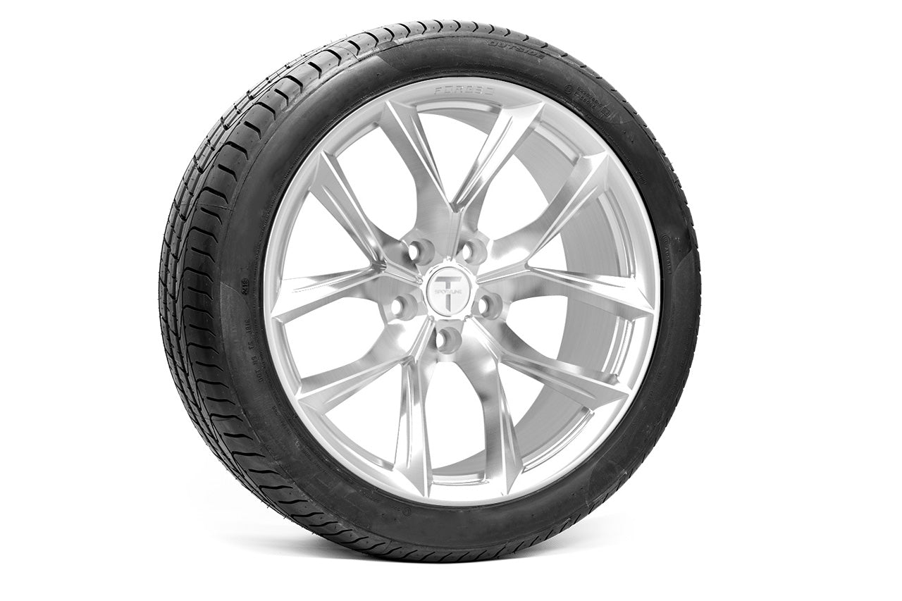 TSSF 20" Tesla Model S Long Range & Plaid Wheel and Tire Package (Set of 4)