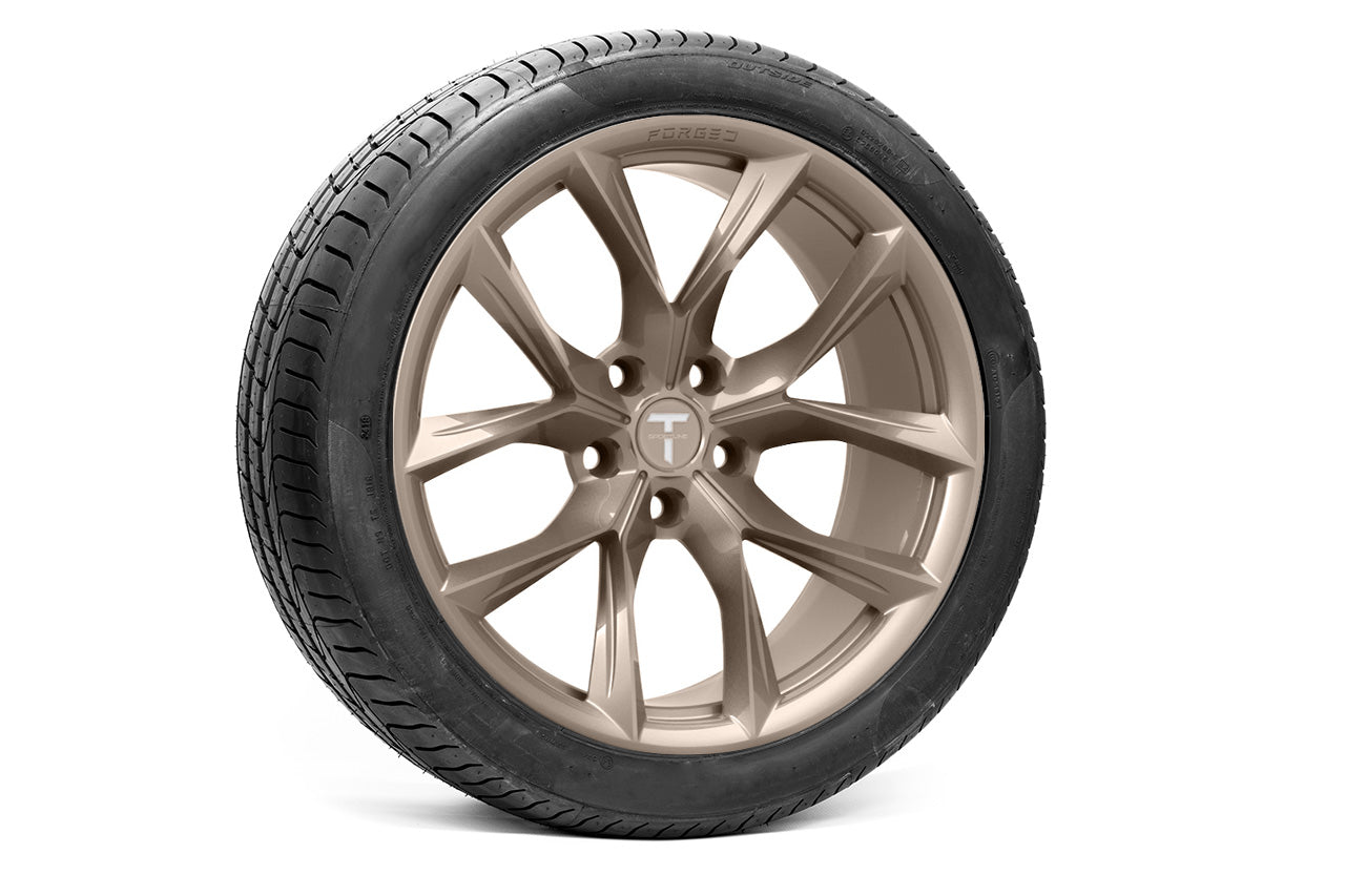 TSSF 20" Tesla Model S Long Range & Plaid Wheel and Tire Package (Set of 4)