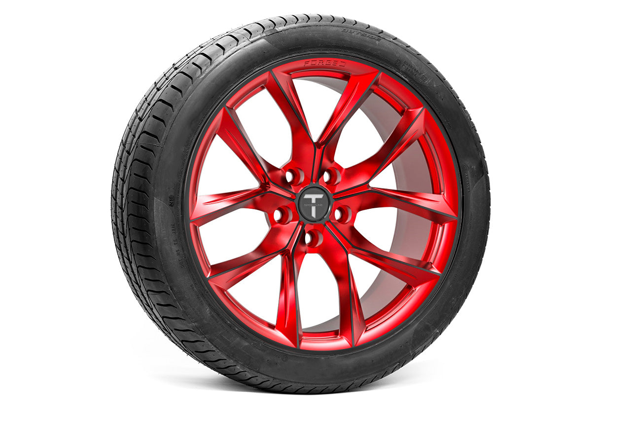 TSSF 20" Tesla Model S Long Range & Plaid Wheel and Tire Package (Set of 4)