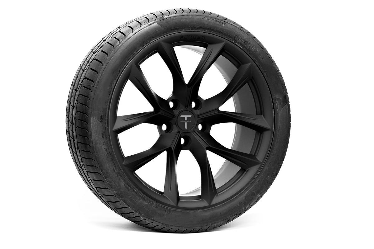 TSSF 20&quot; Tesla Model S Long Range &amp; Plaid Wheel and Tire Package (Set of 4)