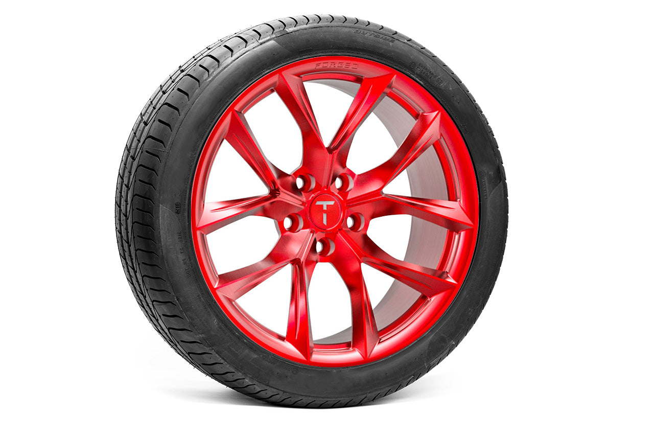 TSSF 20" Tesla Model S Long Range & Plaid Wheel and Tire Package (Set of 4)
