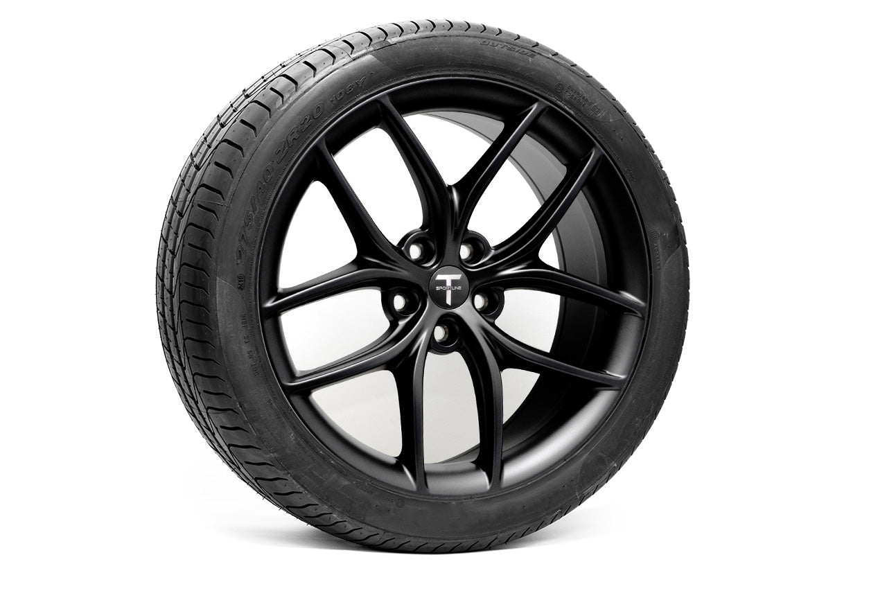 Super Saver Tesla Model S 20" TS5 Wheel and Tire Package (Set of 4)