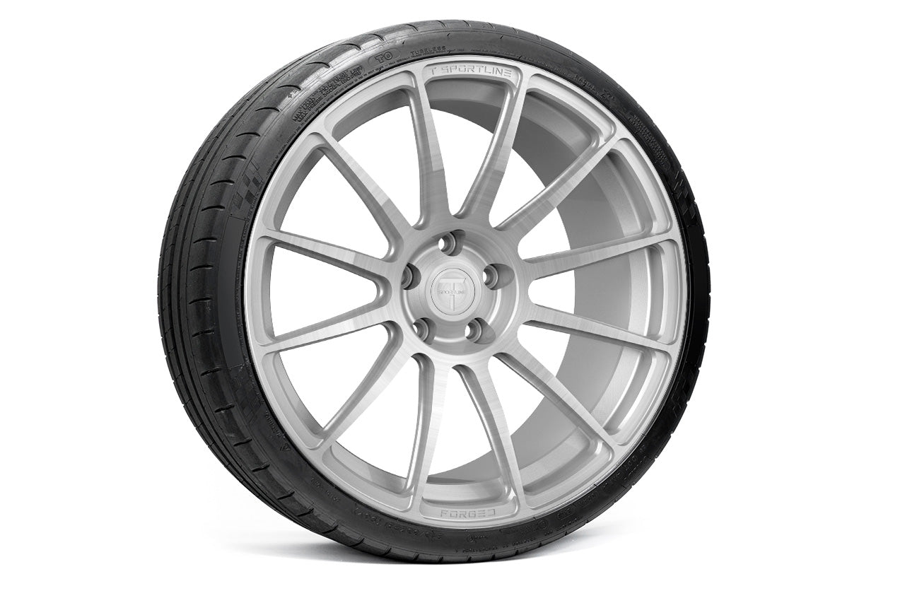TS112 21" Tesla Model S Long Range & Plaid Wheel and Tire Package (Set of 4)