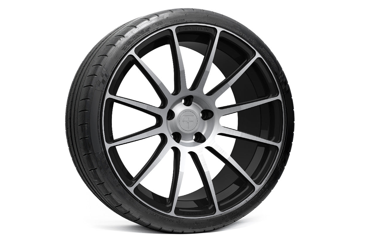 TS112 21" Tesla Model S Long Range & Plaid Wheel and Tire Package (Set of 4)