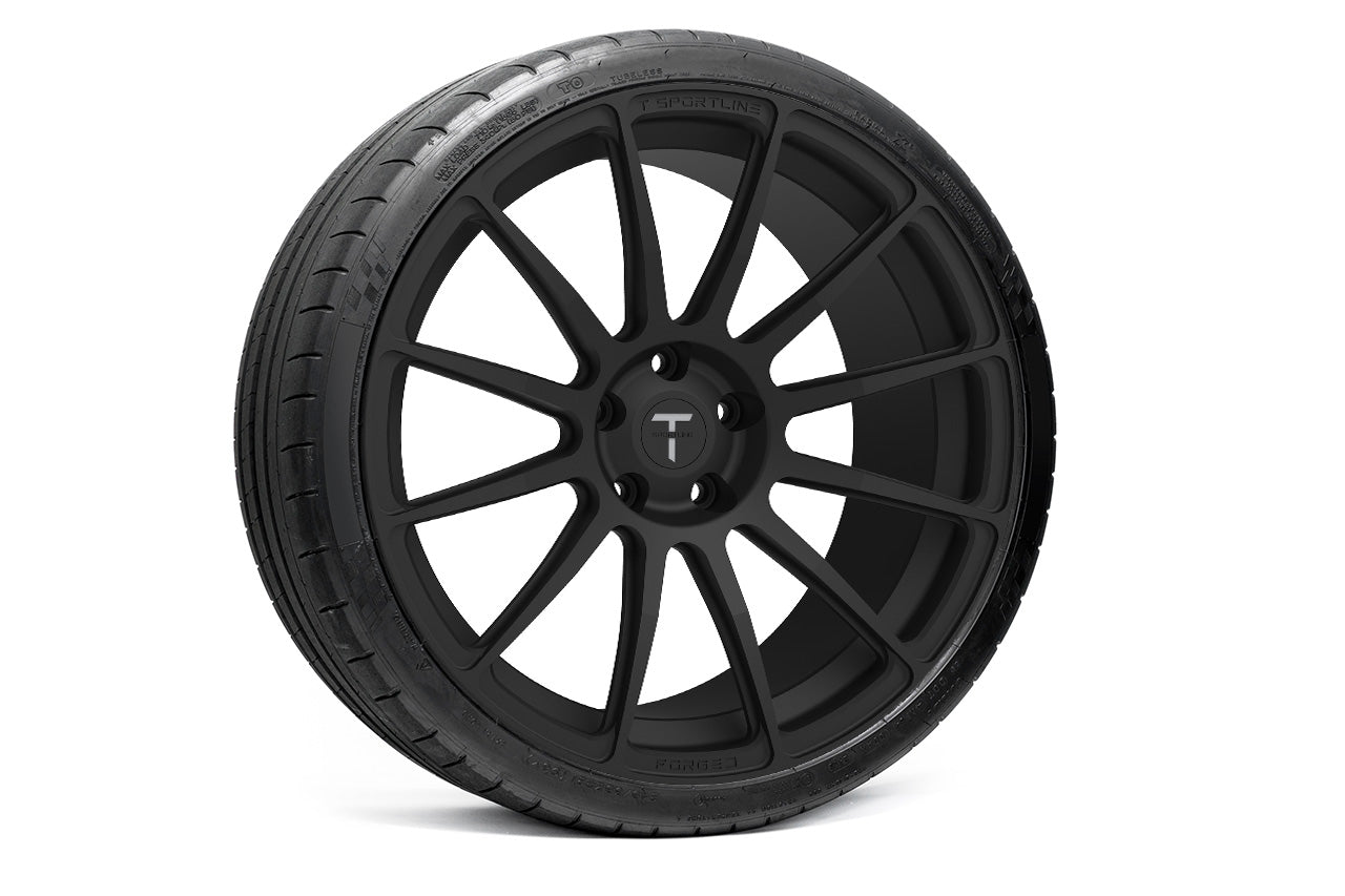 TS112 21" Tesla Model S Replacement Wheel and Tire