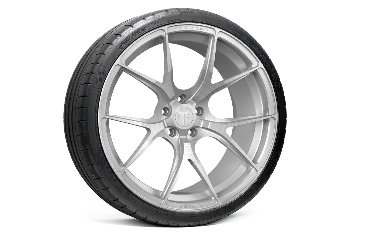 TS115 21" Tesla Model S Long Range & Plaid Wheel and Tire Package (Set of 4)