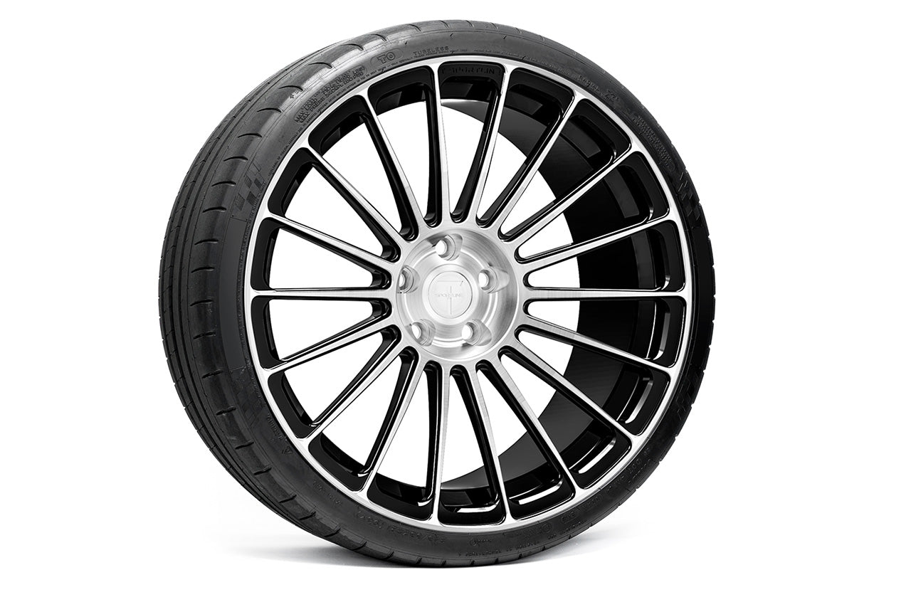 TS118 21" Tesla Model S Long Range & Plaid Wheel and Tire Package (Set of 4)