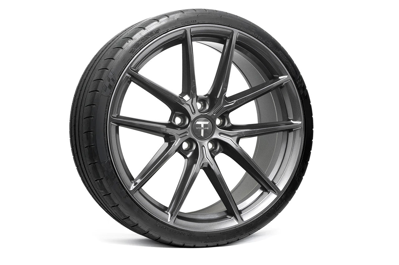 TSF 21" Tesla Model S Long Range & Plaid Wheel and Winter Tire Package (Set of 4)