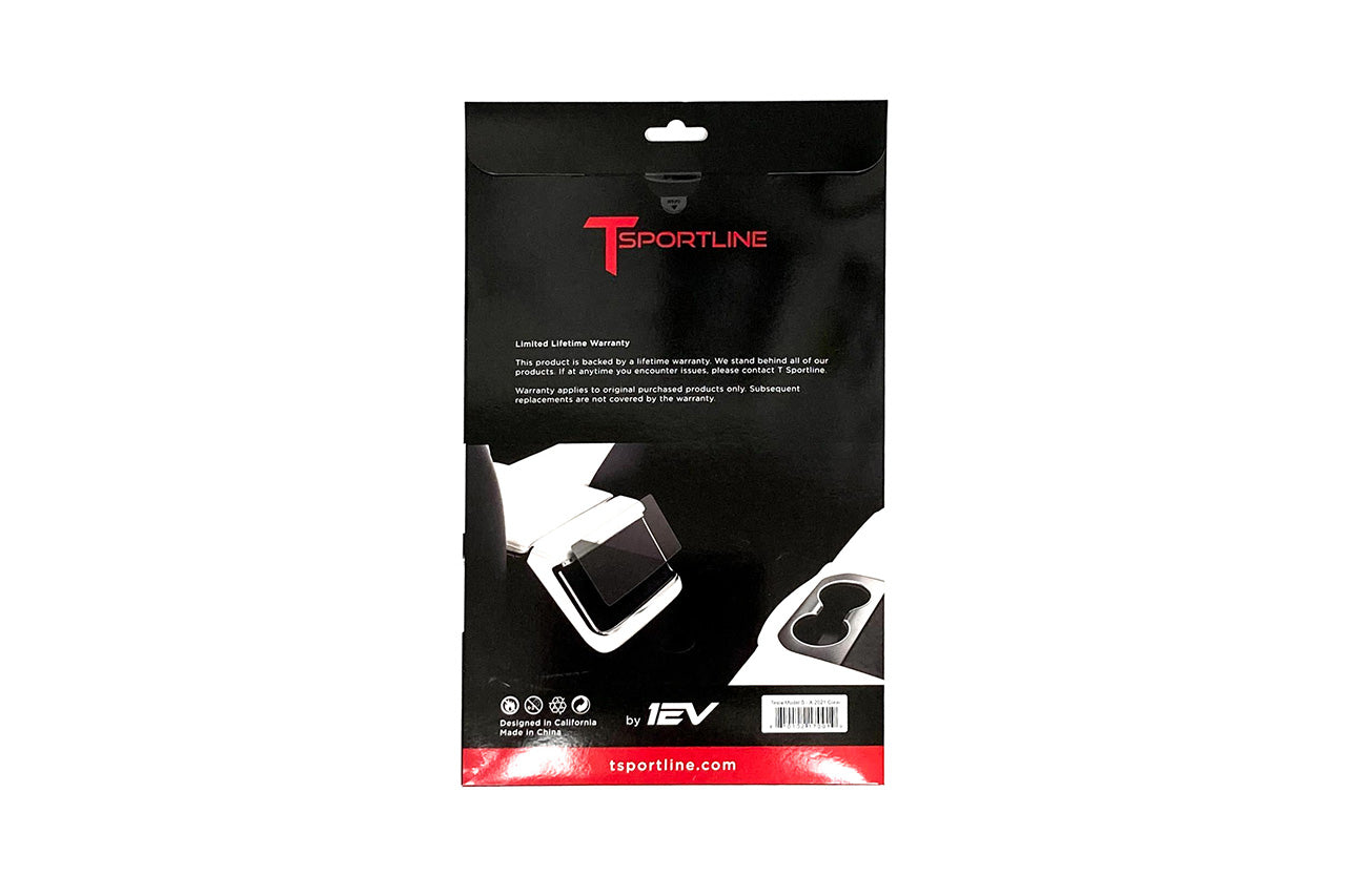 Tesla Model S / X Screen Protector (3 pack) High Definition Clear Shields (Front Center and Rear Touchscreens)