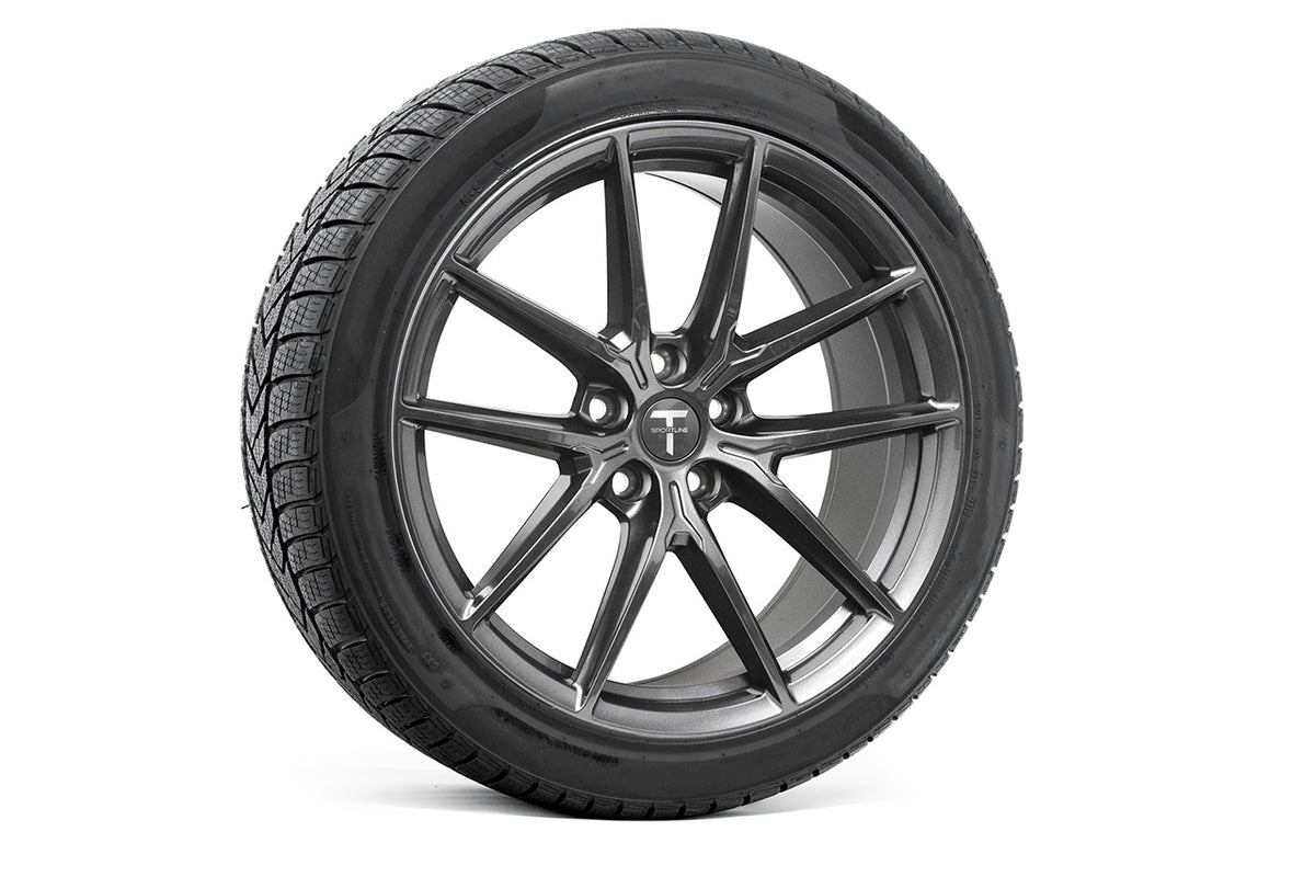 TSF 19&quot; Tesla Model S Long Range &amp; Plaid Wheel and Winter Tire Package (Set of 4)