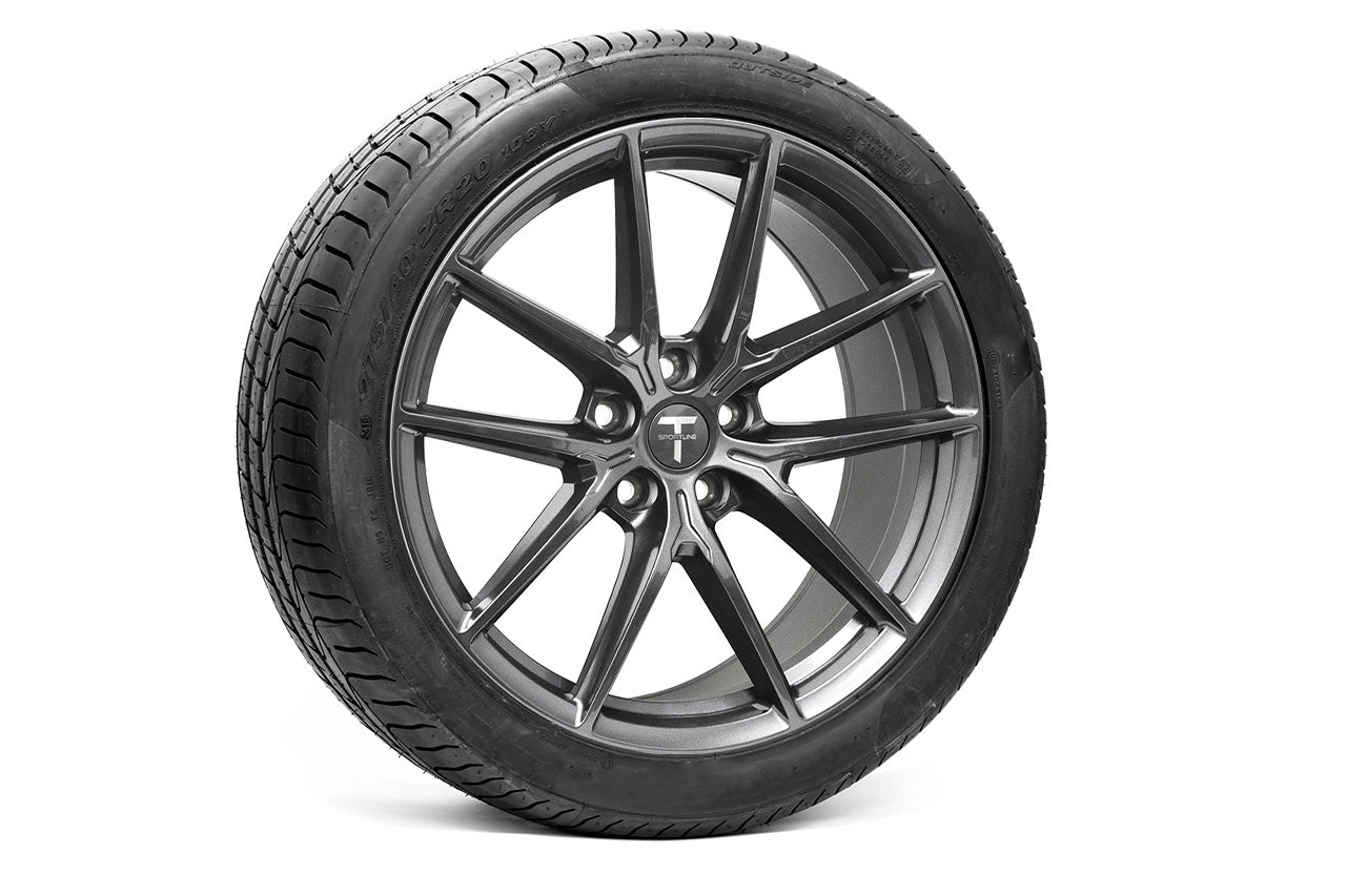 TSF 20" Tesla Model S Long Range & Plaid Wheel and Winter Tire Package (Set of 4)
