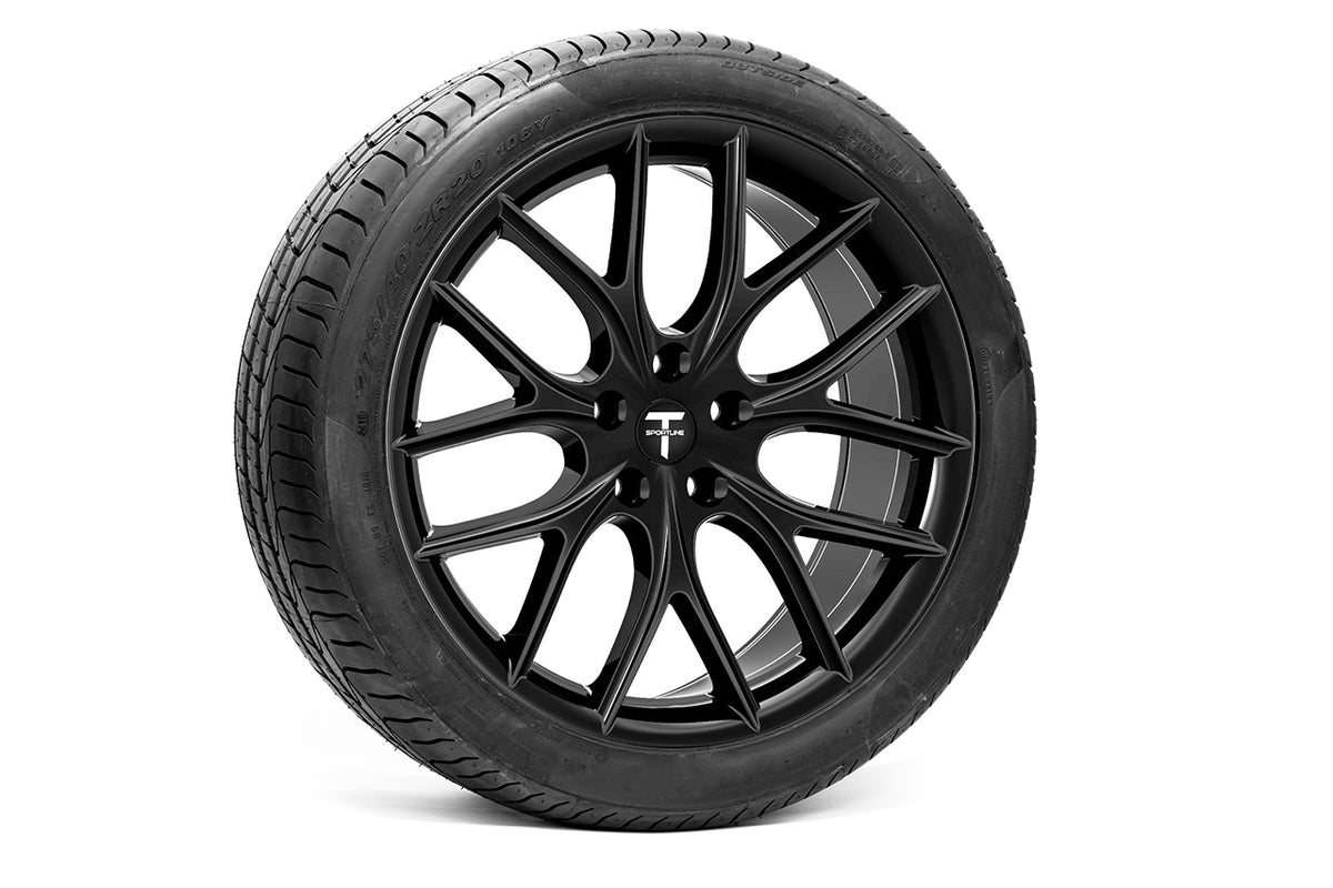TSR 20&quot; Tesla Model S Long Range &amp; Plaid Wheel and Tire Package (Set of 4)