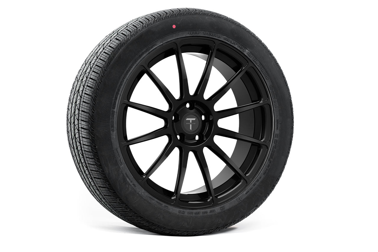 MX112 20" Tesla Model X Long Range & Plaid Wheel And Tire Package (Set of 4)