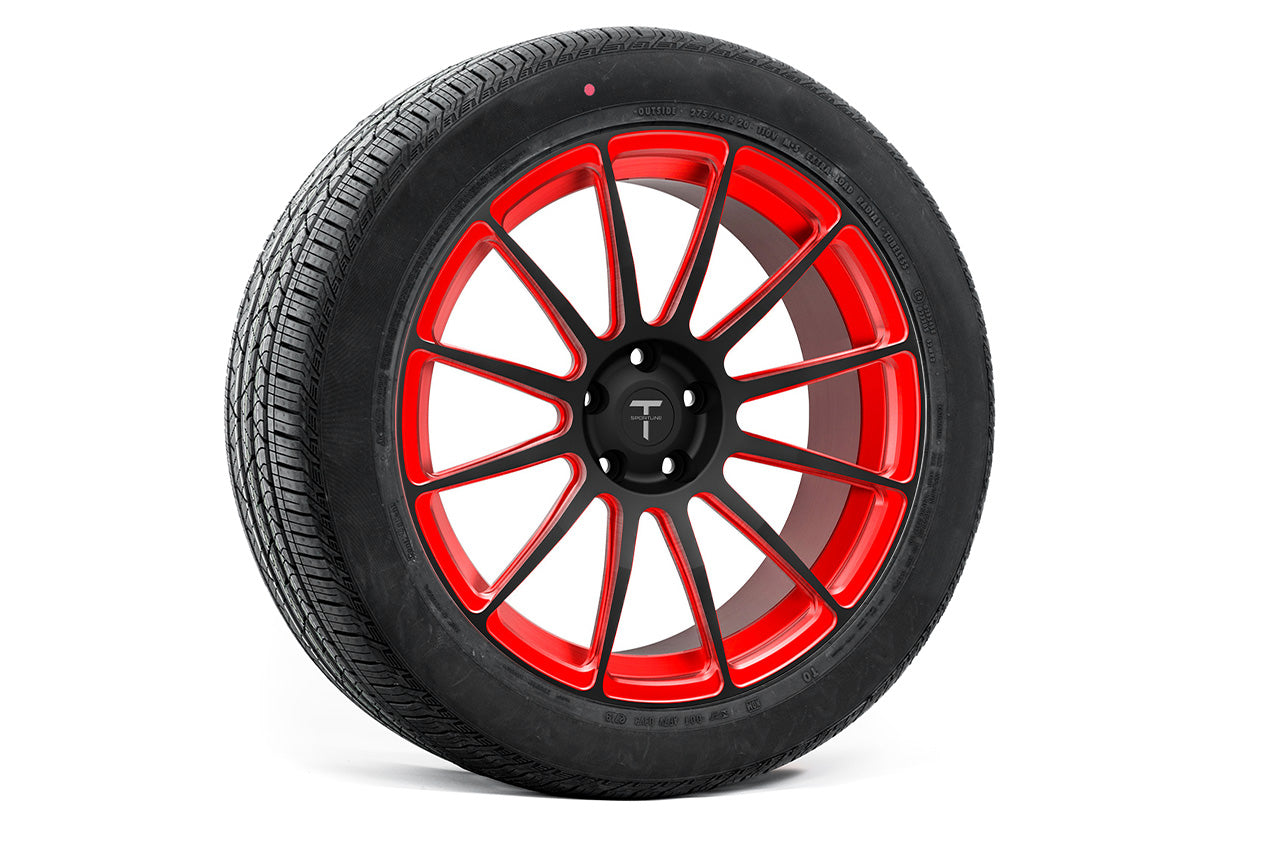 MX112 20" Tesla Model X Long Range & Plaid Wheel And Tire Package (Set of 4)