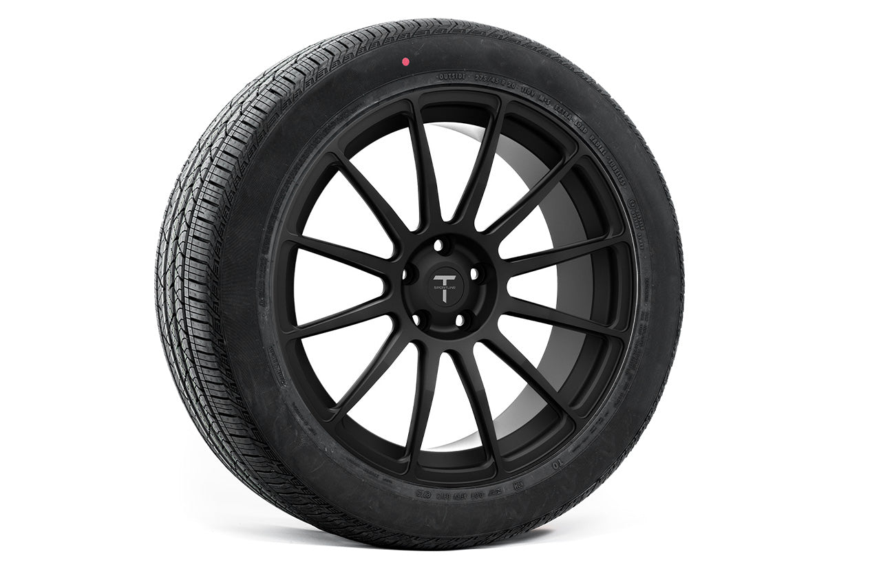 MX112 20" Tesla Model X Long Range & Plaid Wheel And Tire Package (Set of 4)