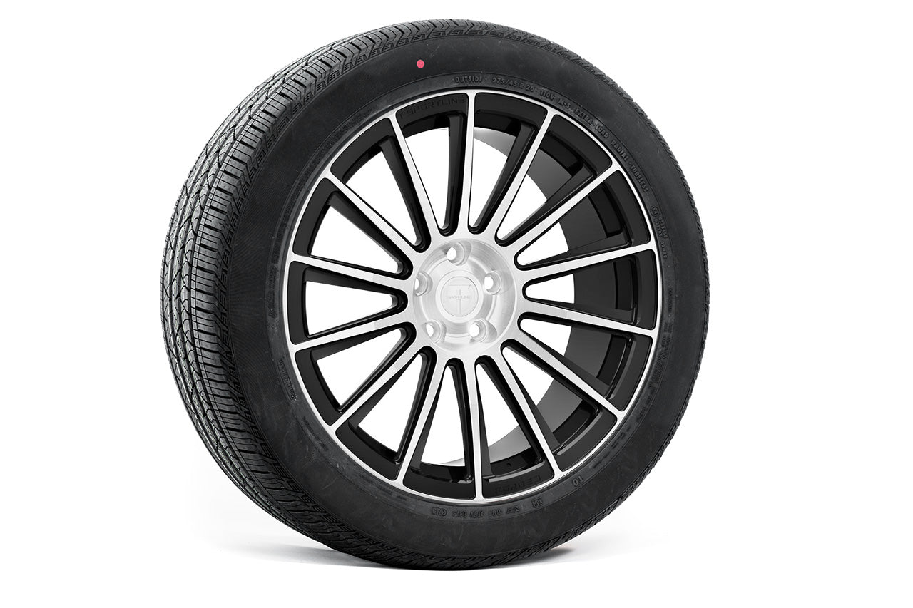 MX114 20" Tesla Model X Long Range & Plaid Wheel And Tire Package (Set of 4)
