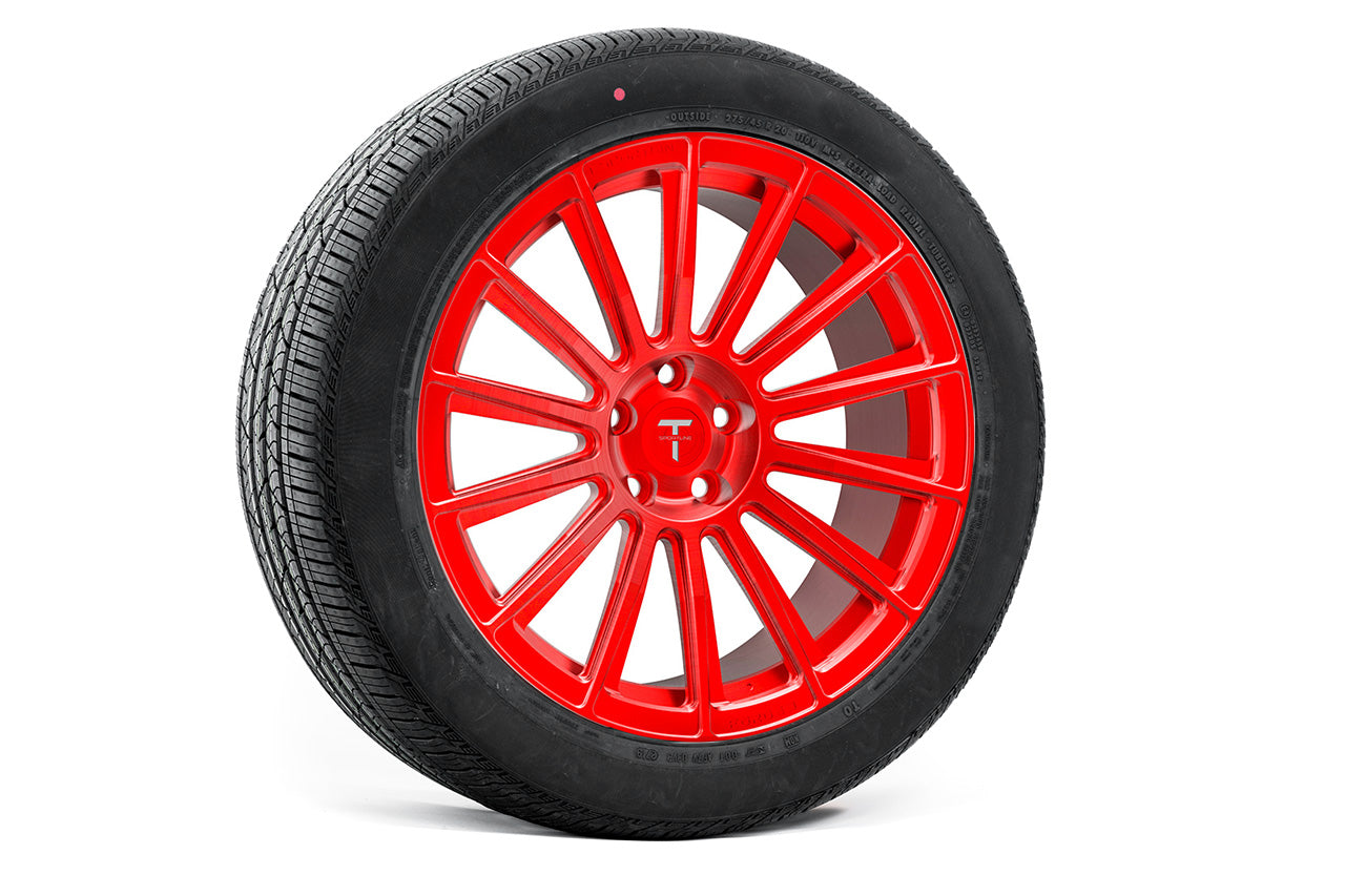 MX114 20" Tesla Model X Long Range & Plaid Wheel And Tire Package (Set of 4)