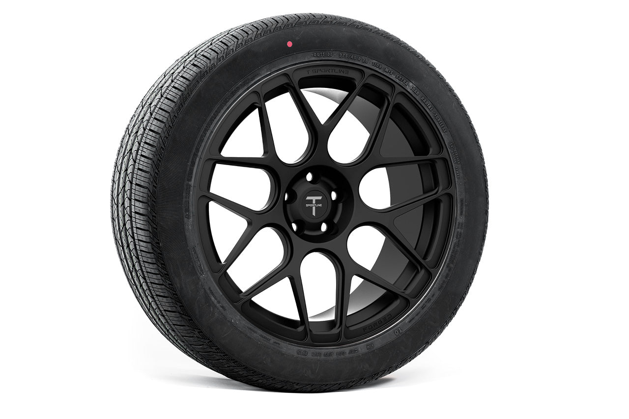 MX117 20" Tesla Model X Long Range & Plaid Wheel And Tire Package (Set of 4)