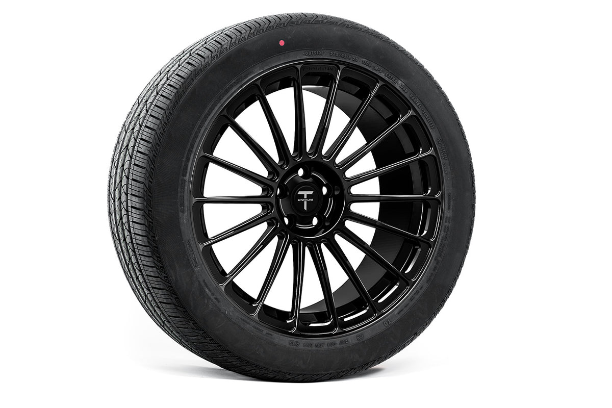 MX118 20&quot; Tesla Model X Long Range &amp; Plaid Wheel And Tire Package (Set of 4)