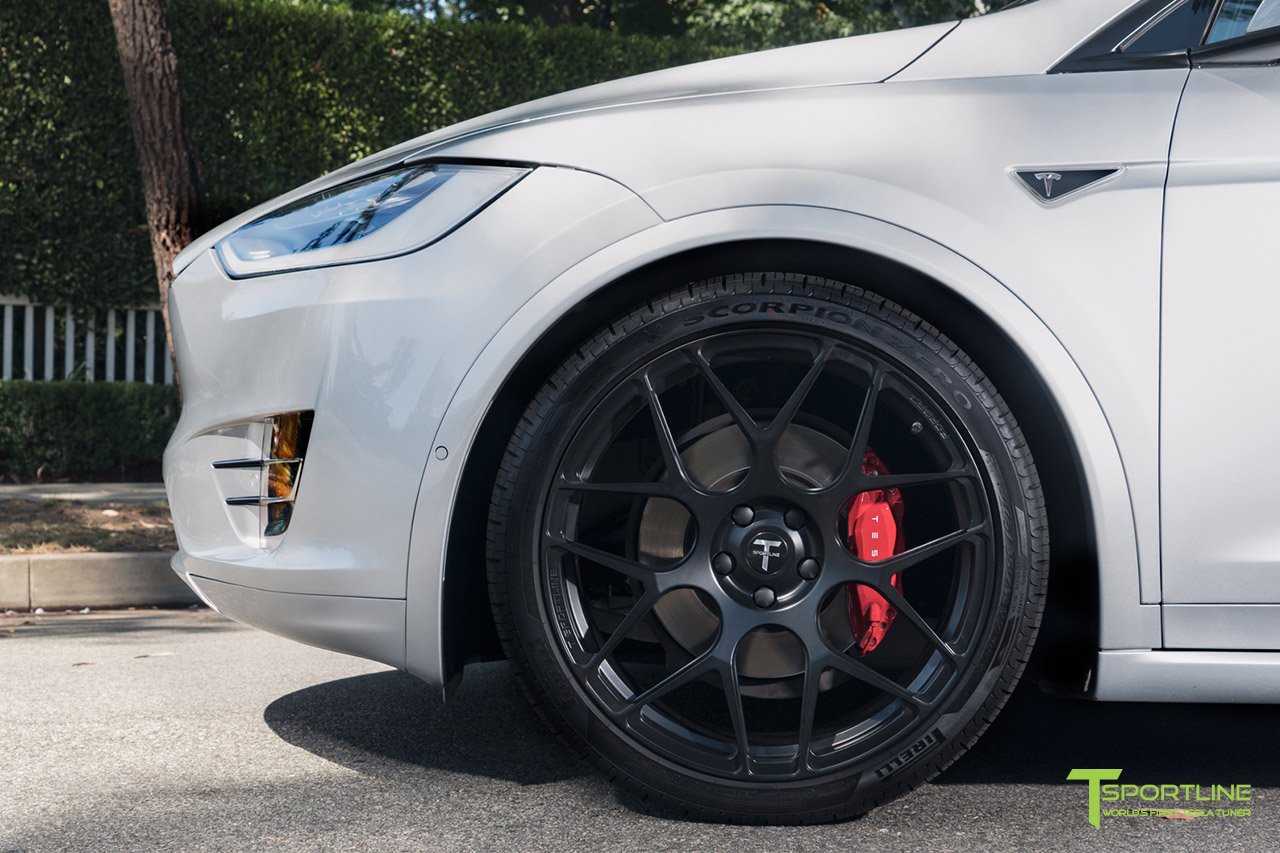 MX117 22" Tesla Model X Long Range & Plaid Wheel (Set of 4)