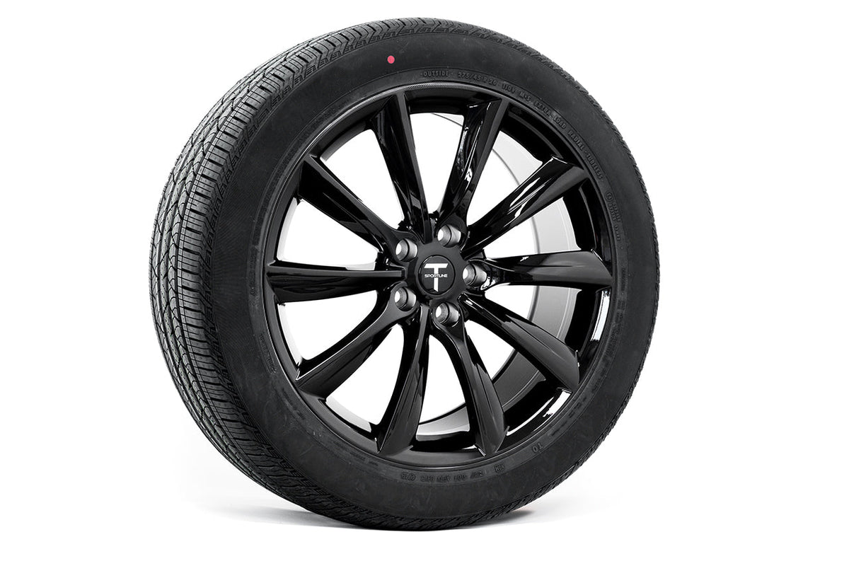 TST 19&quot; Tesla Model X Long Range &amp; Plaid Wheel and Tire Package (Set of 4)
