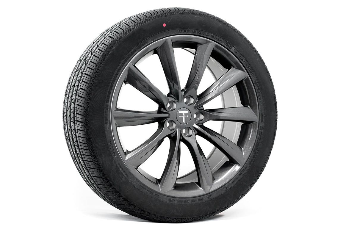 TST 19&quot; Tesla Model X Long Range &amp; Plaid Wheel and Winter Tire Package (Set of 4)