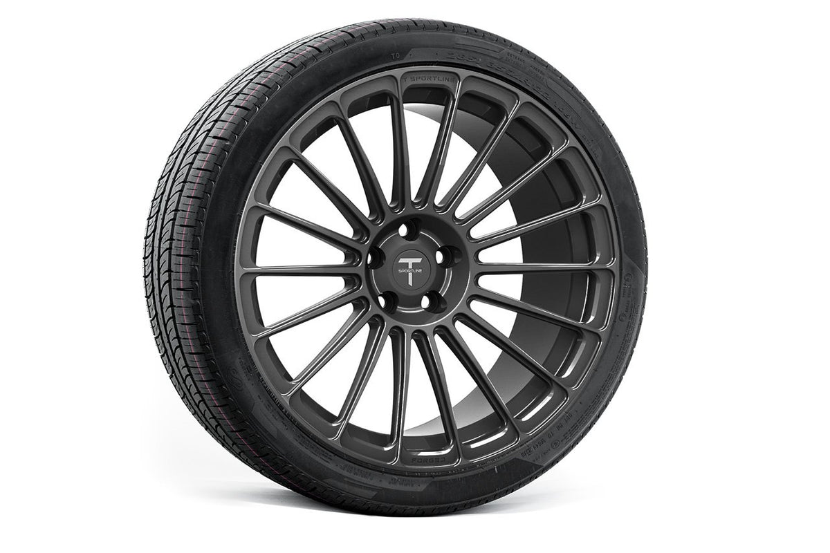 MX118 22&quot; Tesla Model X Long Range &amp; Plaid Wheel and Tire Package (Set of 4)