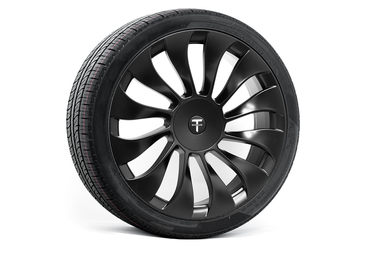 Tesla Model X TSV 22" Wheel and Advanta HPZ-02 High Performance All Season Tire Package (Set of 4) Open Box Special!