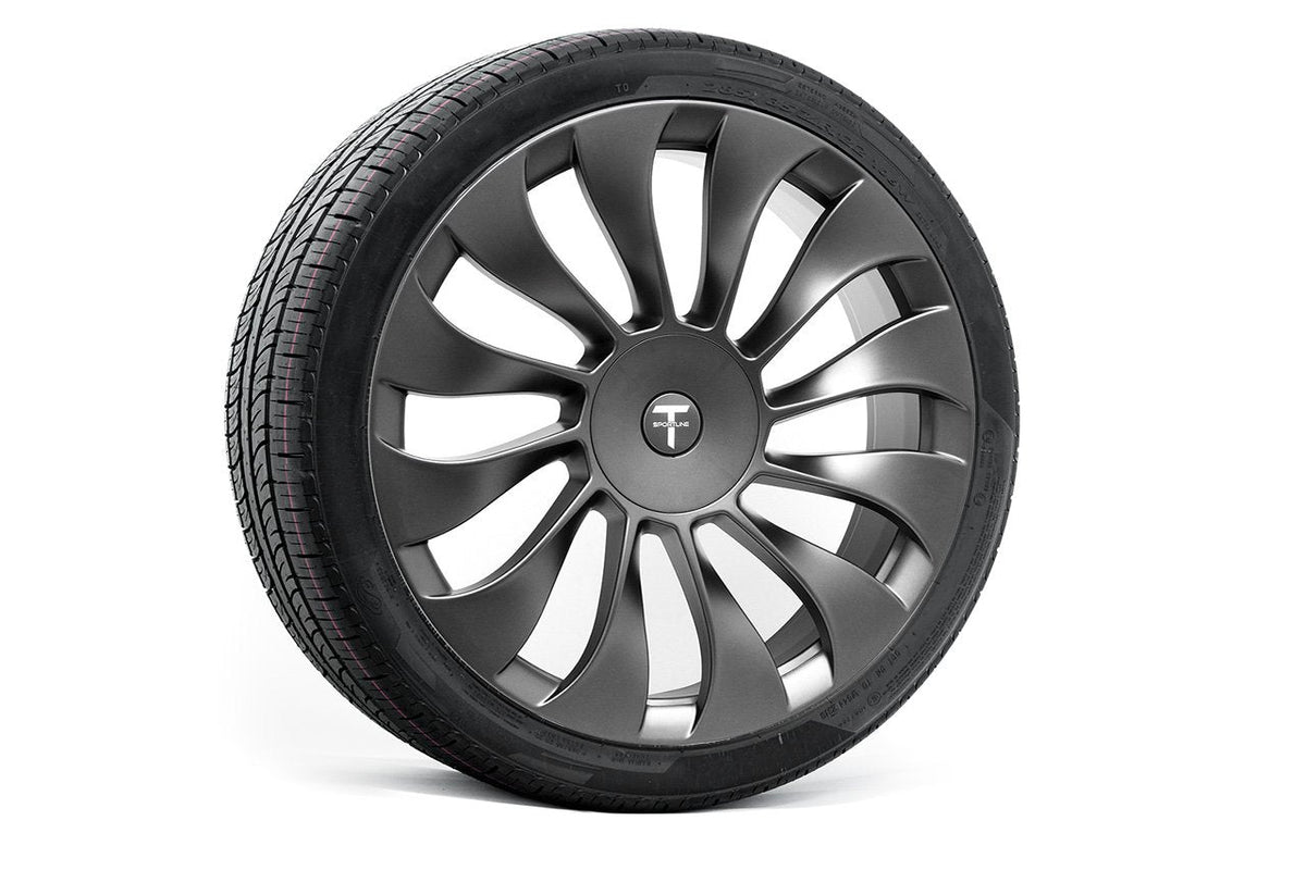 TSV 22&quot; Tesla Model X Long Range &amp; Plaid Replacement Wheel and Tire