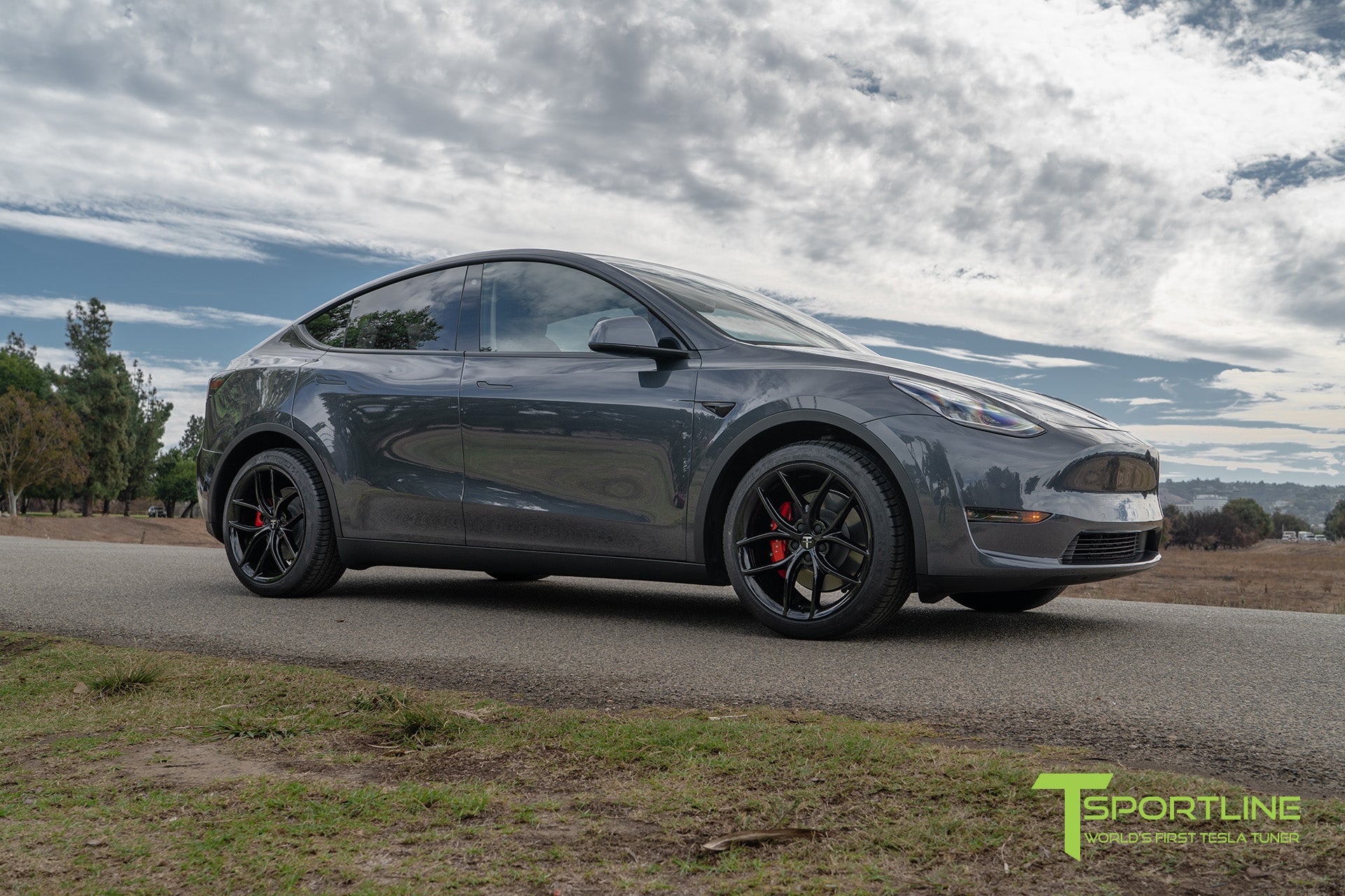 TS5 20" Tesla Model Y Wheel and Tire Package (Set of 4)