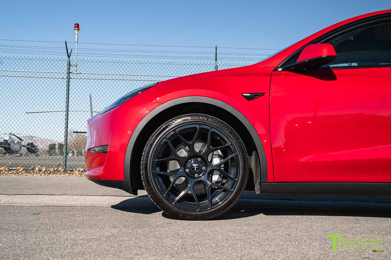 TY117 21" Tesla Model Y Wheel and Tire Package (Set of 4)