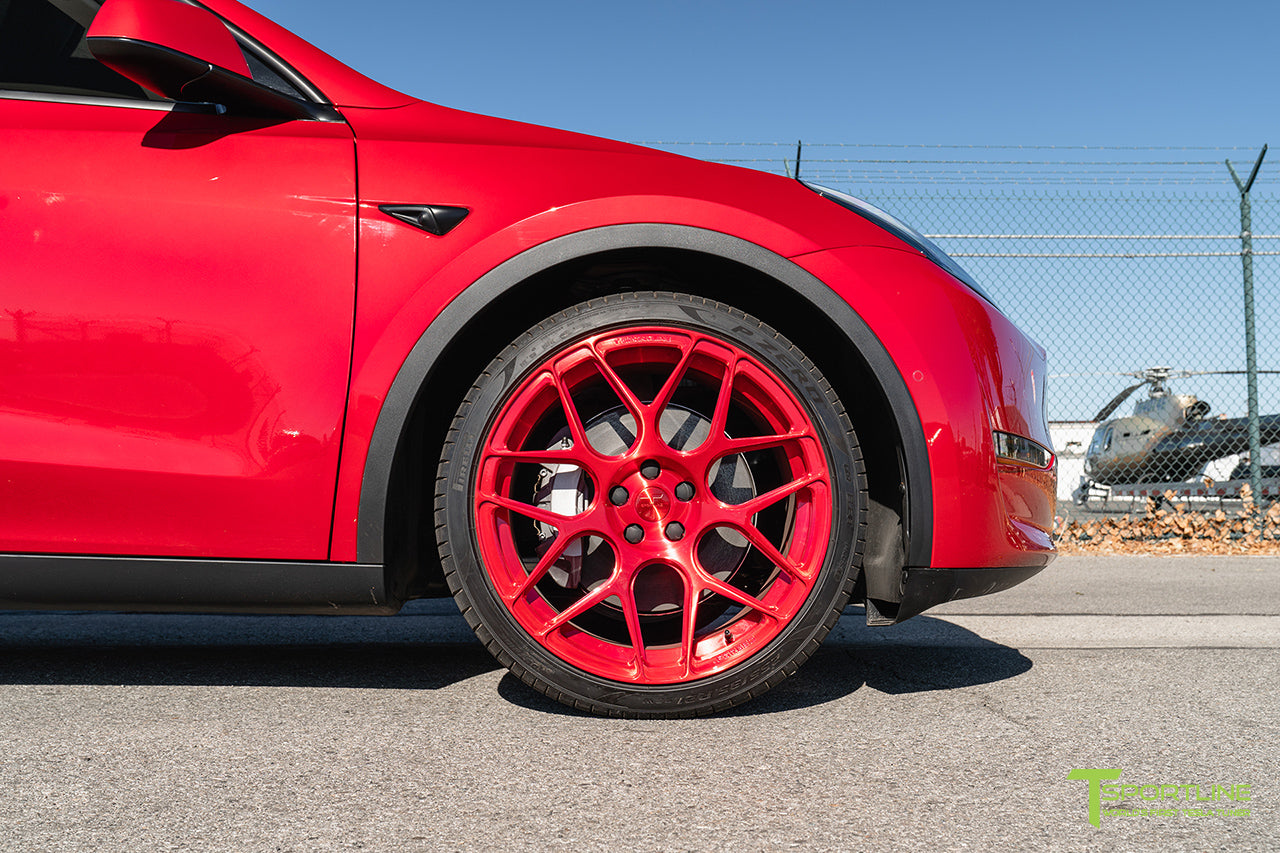 TY117 21" Tesla Model Y Wheel and Tire Package (Set of 4)