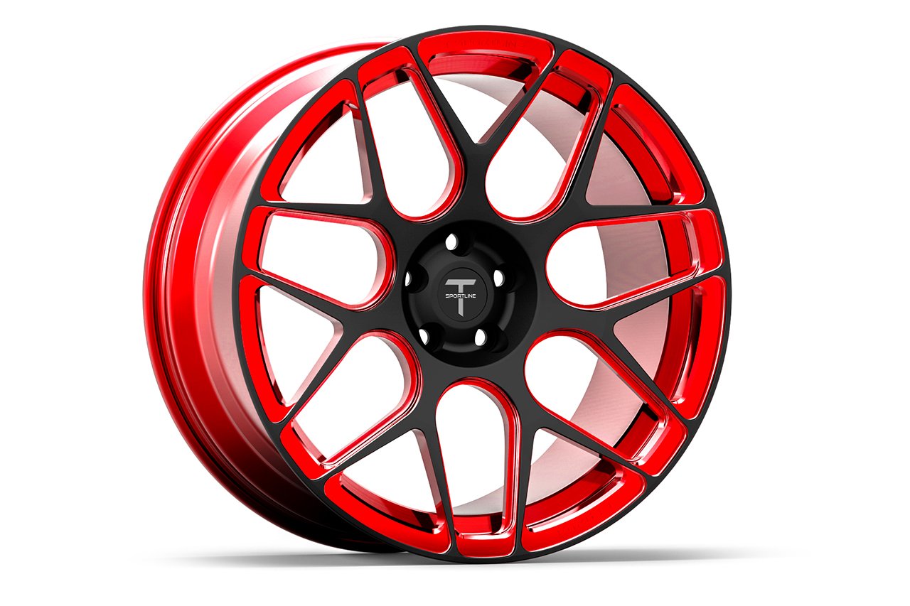 MX117 22" Tesla Model X Long Range & Plaid Wheel (Set of 4)